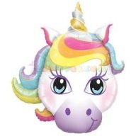 Mágikus Egyszarvú - Unikornis Fólia Lufi 97 cm