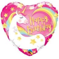 Szülinapi Mágikus Egyszarvú Fólia Lufi