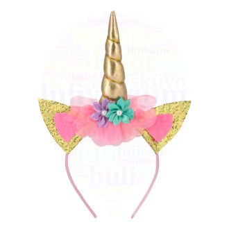 Unikornis Tiara - Rózsaszín