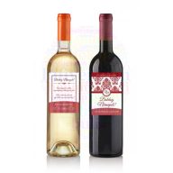 Névnapi Üveg Címke, Boldog Névnapot! 2 Db-Os