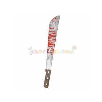 Véres Macséta Kés Halloween-re, 52 cm-es