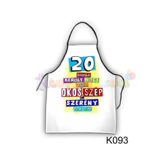 Vicces kötény - 20 évembe került K093
