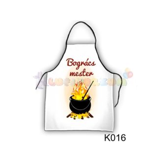 Vicces kötény - Bográcsmester K016