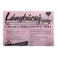Leánybúcsú újság