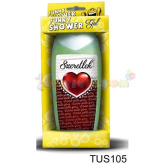 Vicces Tusfürdő Szeretlek Love with you 105