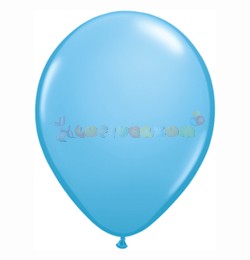 28 cm-es kék – világoskék latex Qualatex party Lufi Darabra
